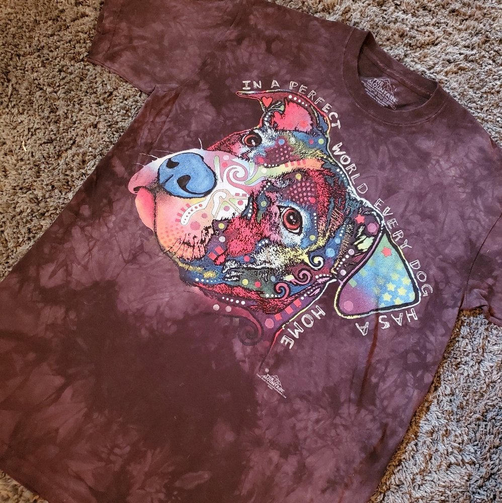 Pretty cool dog shirt the mountain L